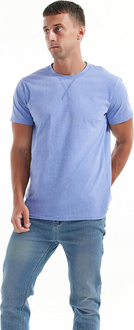 Men's T-Shirts Premium Cotton Crew Neck Tees
