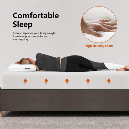 Twin 6 Inch Gel Memory Foam Mattress in a Box Medium Firm