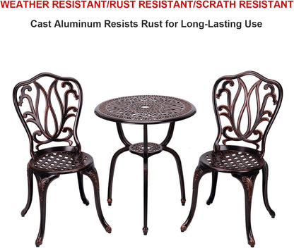 C/G 3 Piece Bistro Set Outdoor Patio Table