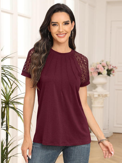 Spring Shirts Trendy Vacation Outfits Short Sleeve Tee
