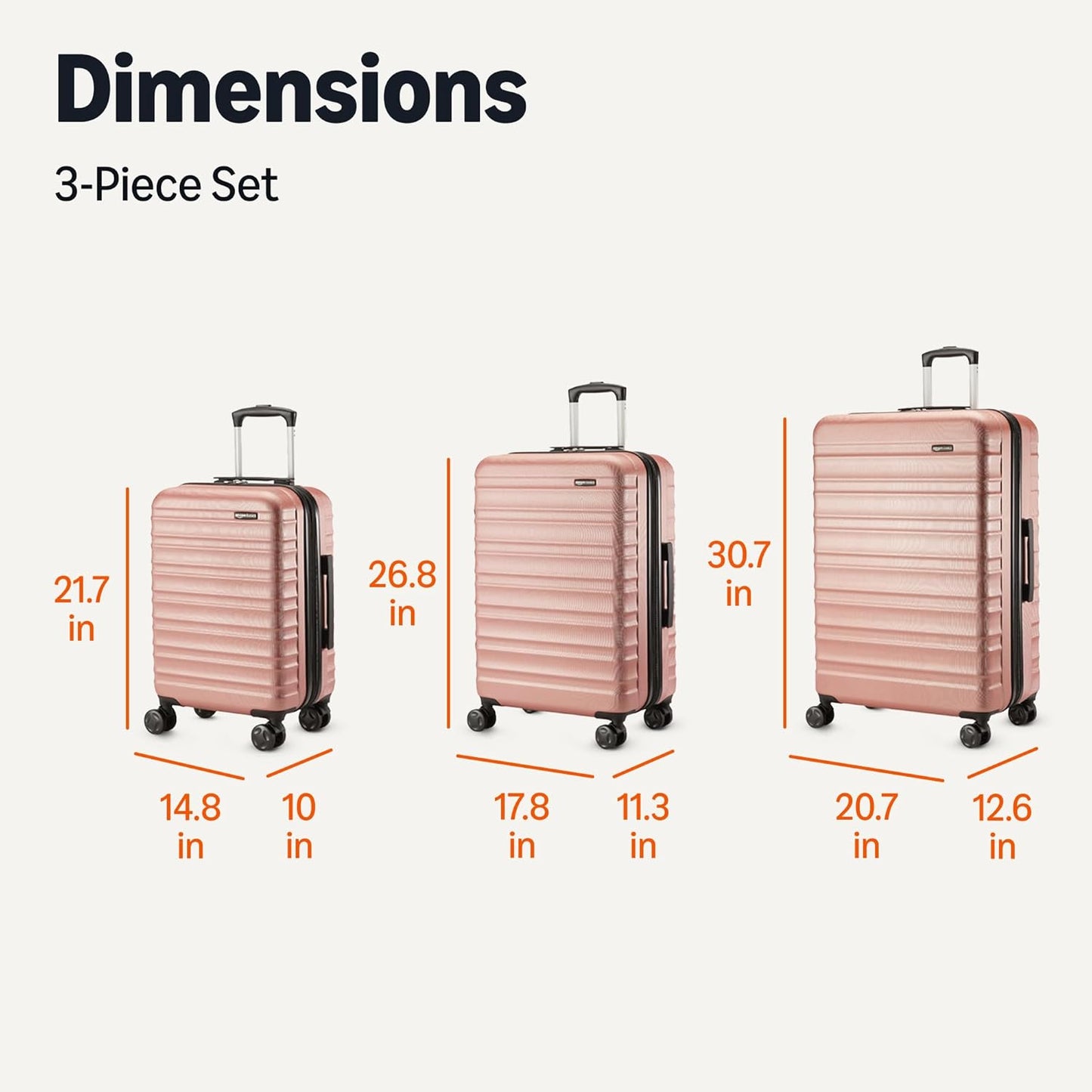 26" Hardside Medium Checked Luggage