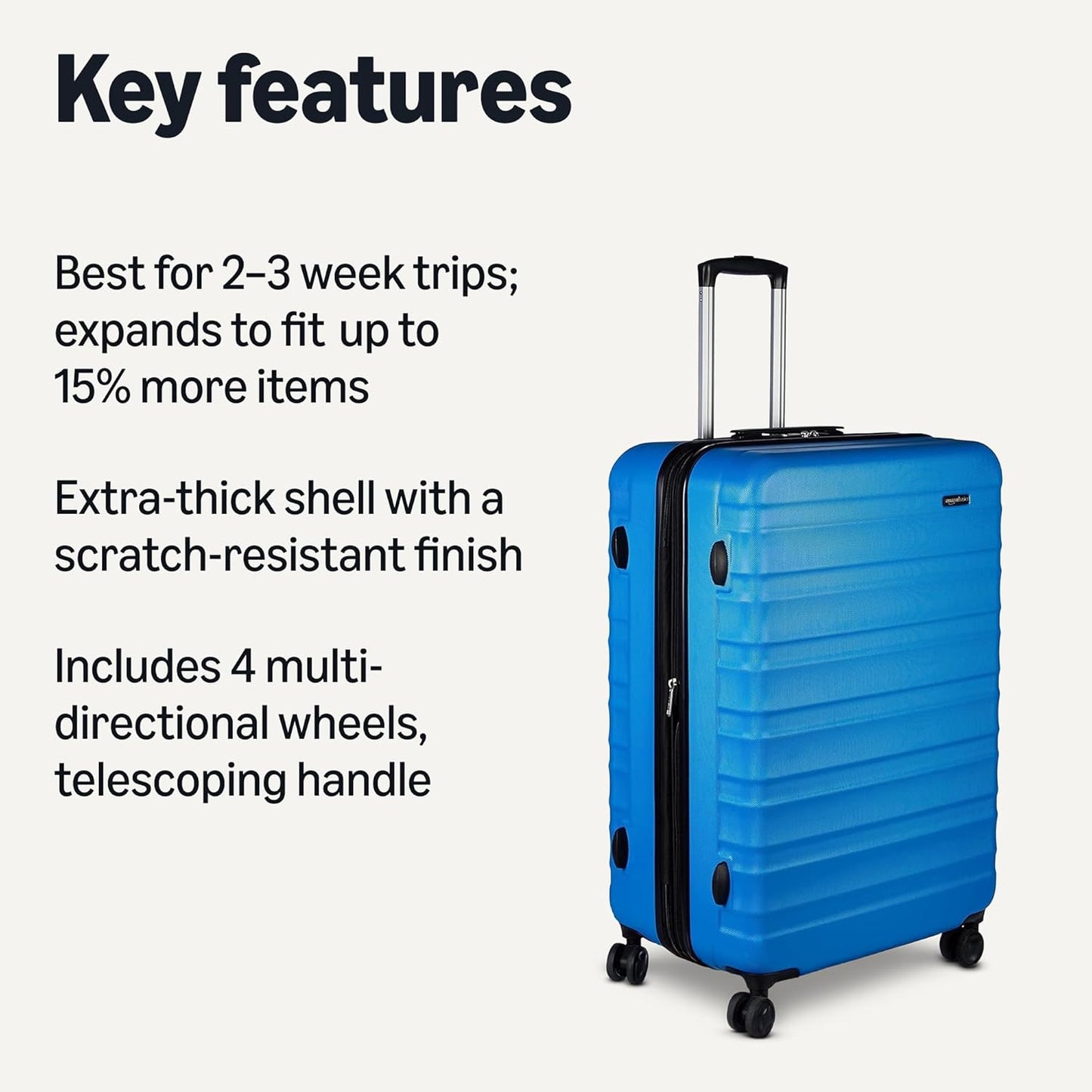 26" Hardside Medium Checked Luggage