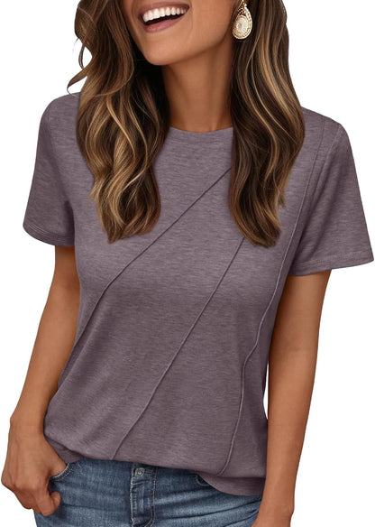 Womens Summer Tops Workout Shirts Beach Vacation Outfits Business Tshirts