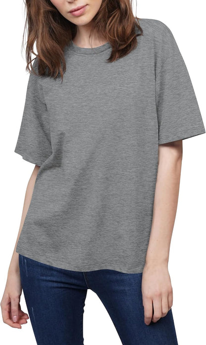 Women's T Shirts Crewneck Short Sleeve Shirt