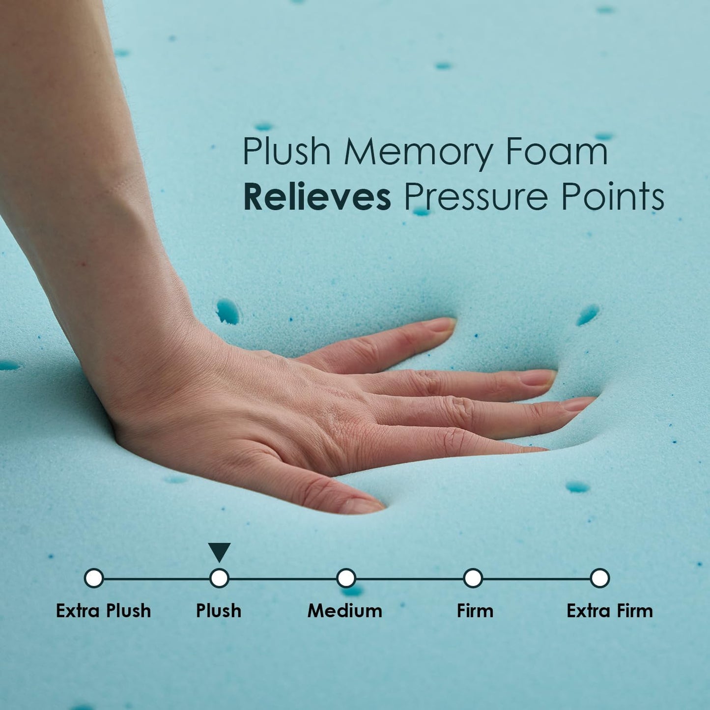 Twin 6 Inch Gel Memory Foam Mattress in a Box Medium Firm