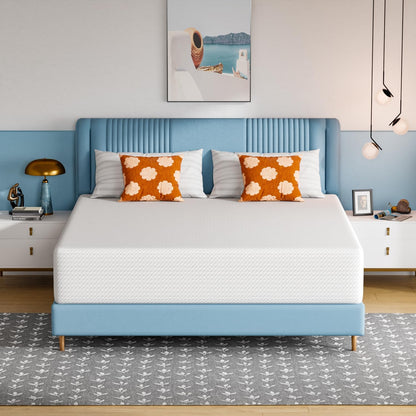 Twin 6 Inch Gel Memory Foam Mattress in a Box Medium Firm