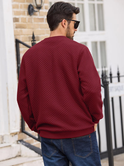 Men's Crewneck Sweatshirts Solid