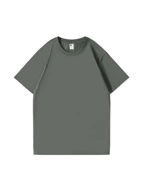 270g Cotton Red Planet Wash Old T-shirt