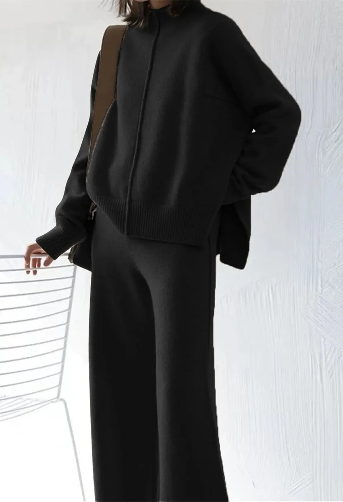Womens 2 Piece Outfit Set Long Sleeve