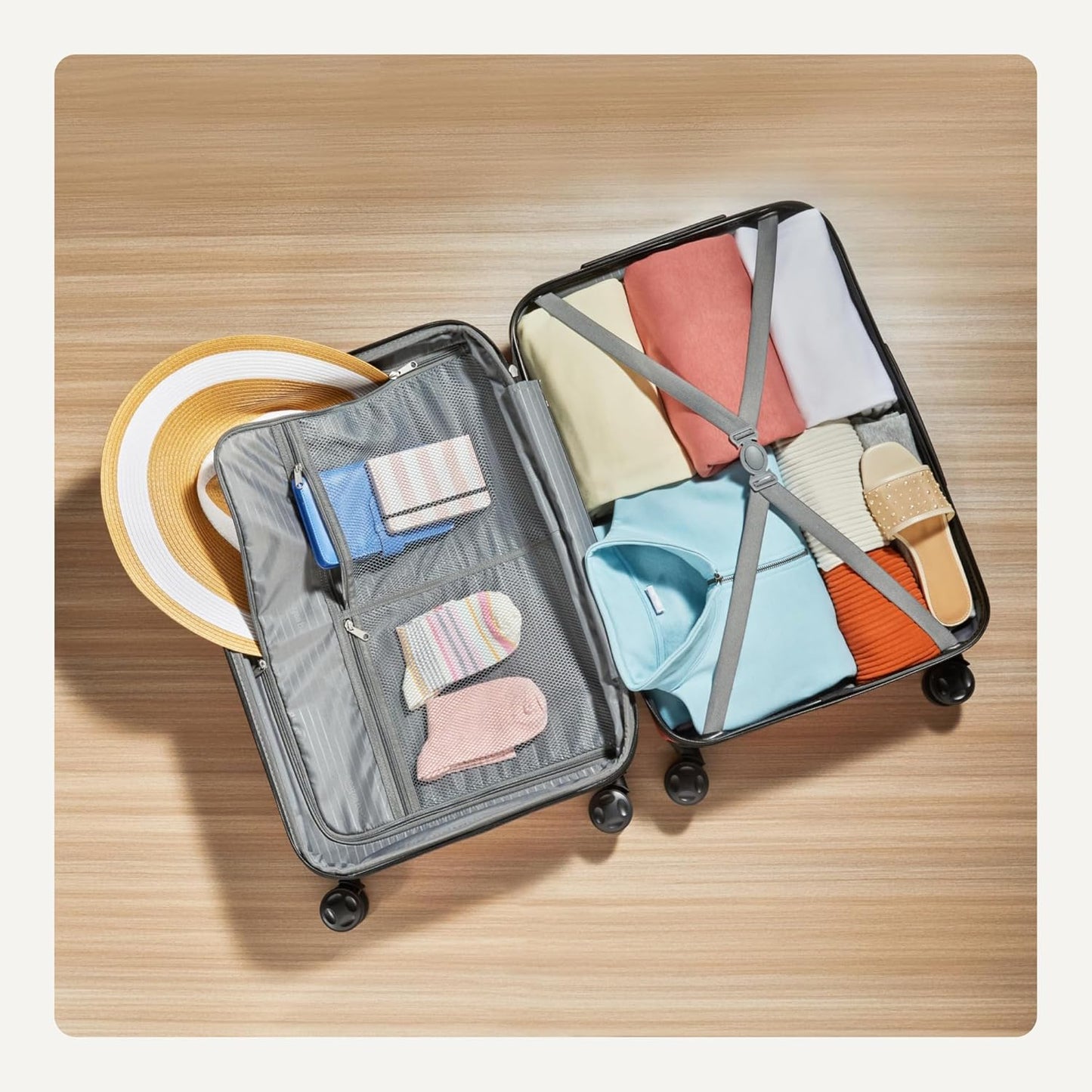 26" Hardside Medium Checked Luggage