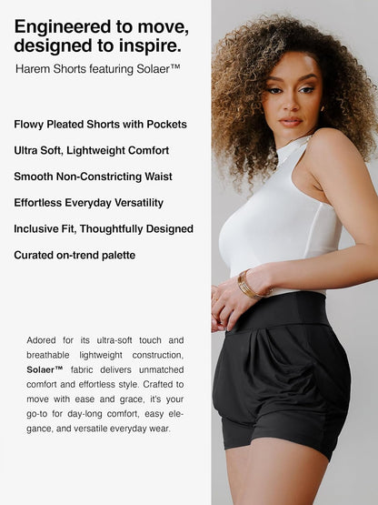 Women’s Shorts with Pockets  Ultra Soft Stretch