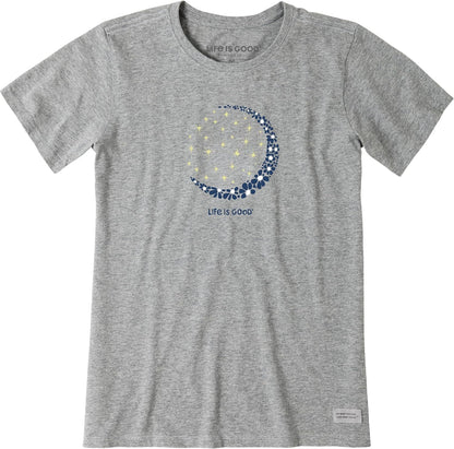 Women's Crusher Tee, Short Sleeve Cotton Graphic T-Shirts