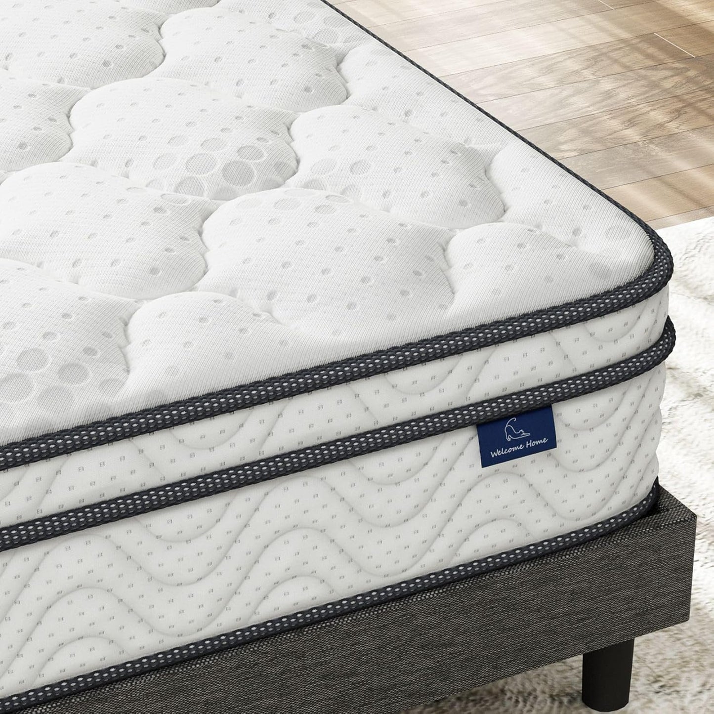 10 Inch Hybrid Mattress in a Box with Memory Foam
