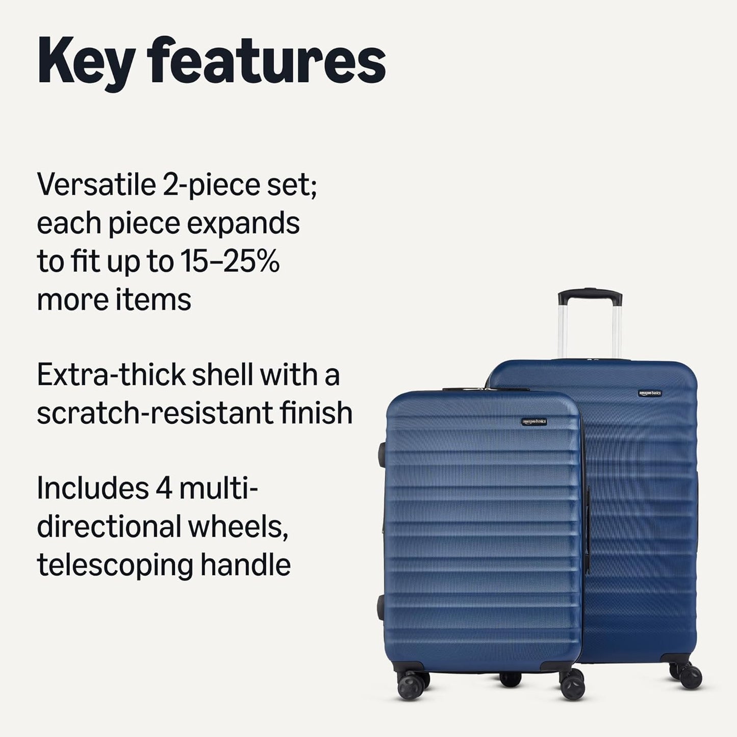 26" Hardside Medium Checked Luggage