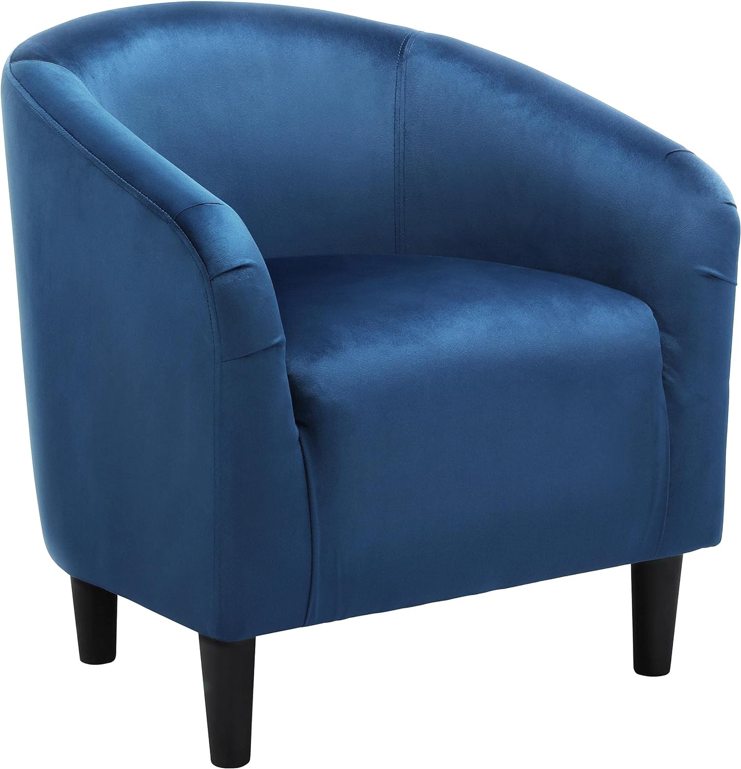Yaheetech Accent Barrel Chair Boucle Fabric Club Chair