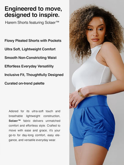 Women’s Shorts with Pockets  Ultra Soft Stretch