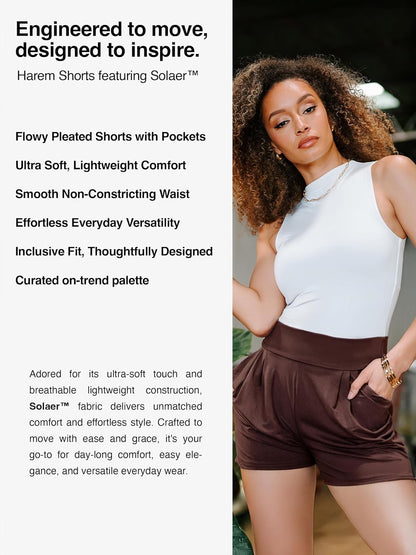 Women’s Shorts with Pockets  Ultra Soft Stretch