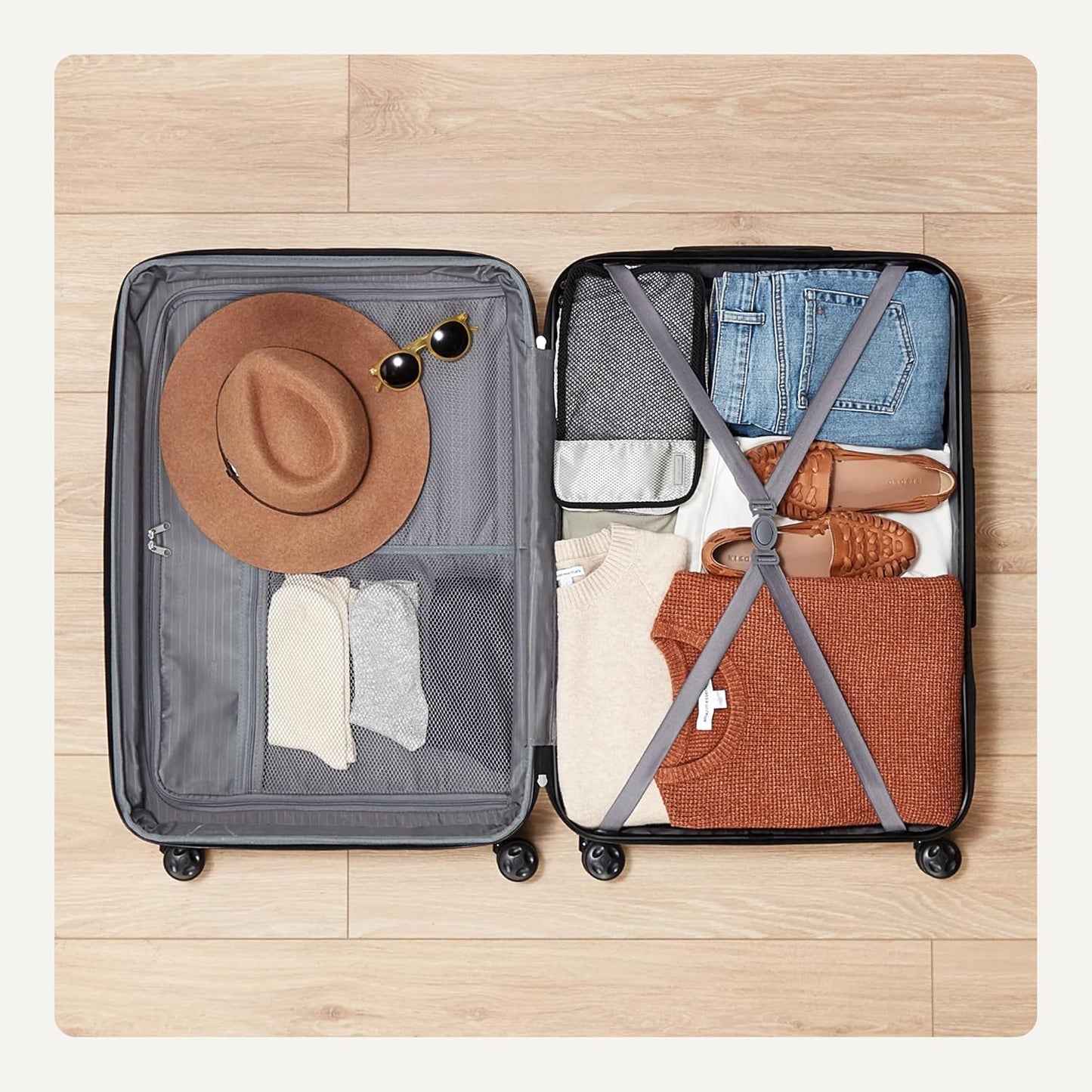 26" Hardside Medium Checked Luggage