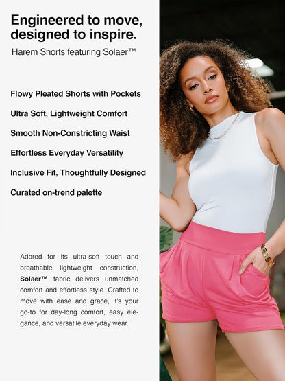 Women’s Shorts with Pockets  Ultra Soft Stretch