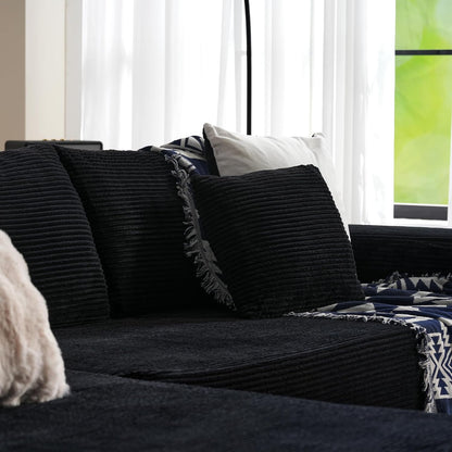 104" Cloud Sectional Couch with L-Shape Chaise