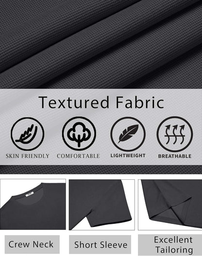 T Shirt Short Sleeve Crew Neck T-Shirt Casual Summer Basic Tee Shirts