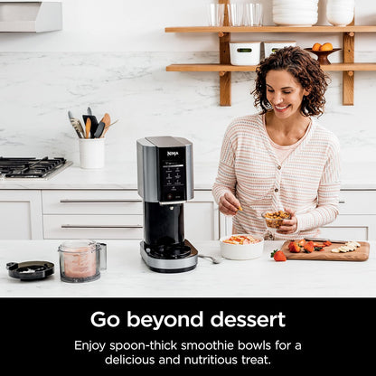 Ninja NC301 CREAMi Ice Cream Maker, for Gelato, Mix-ins, Milkshakes, Sorbet, Smoothie Bowls & More