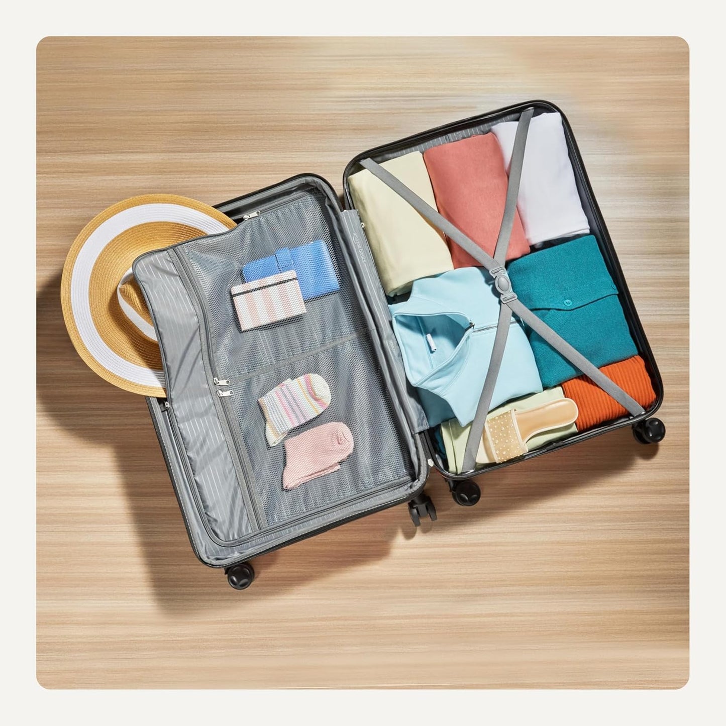 26" Hardside Medium Checked Luggage