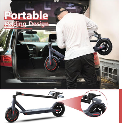Electric Scooter for Adults 8.5/10/14" Tires, 19/22Mph, 350W/500W Motor