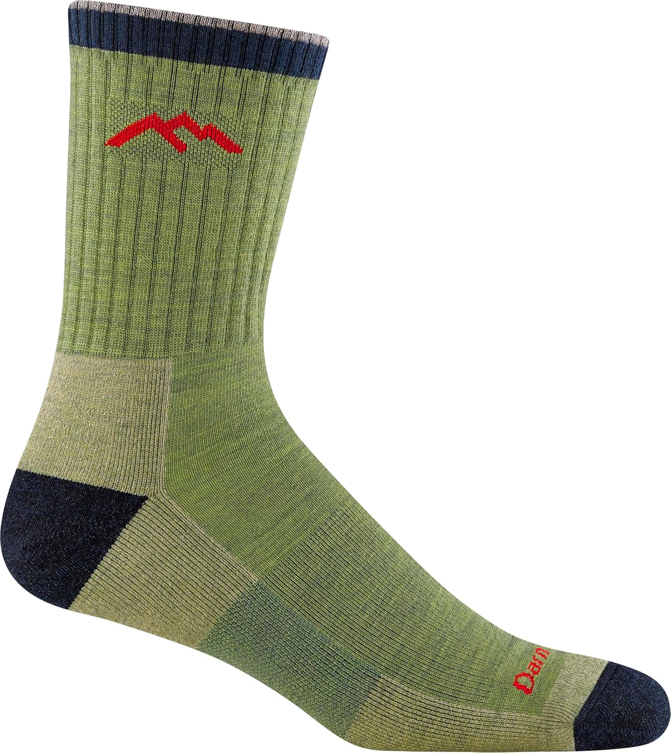 Hiker Micro Crew Midweight Cushion Sock for Men Hiking Boot