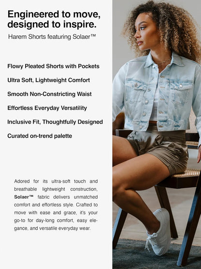 Women’s Shorts with Pockets  Ultra Soft Stretch