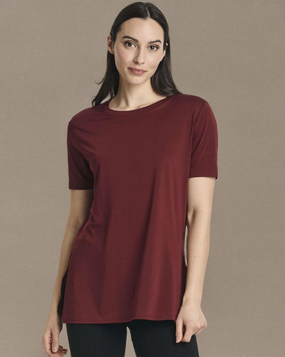 Real Essentials 5 Pack: Women's Short Sleeve Active Workout T-Shirts