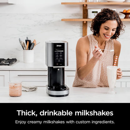 Ninja NC301 CREAMi Ice Cream Maker, for Gelato, Mix-ins, Milkshakes, Sorbet, Smoothie Bowls & More