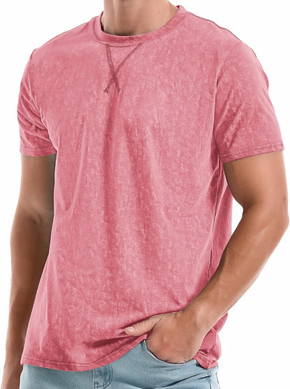 Men's T-Shirts Premium Cotton Crew Neck Tees