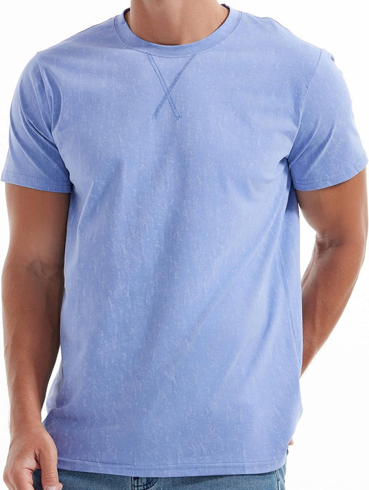 Men's T-Shirts Premium Cotton Crew Neck Tees