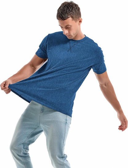 Men's T-Shirts Premium Cotton Crew Neck Tees