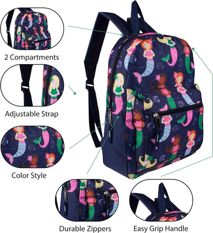 17" School Backpacks for Kids