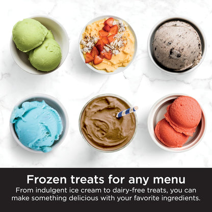 Ninja NC301 CREAMi Ice Cream Maker, for Gelato, Mix-ins, Milkshakes, Sorbet, Smoothie Bowls & More