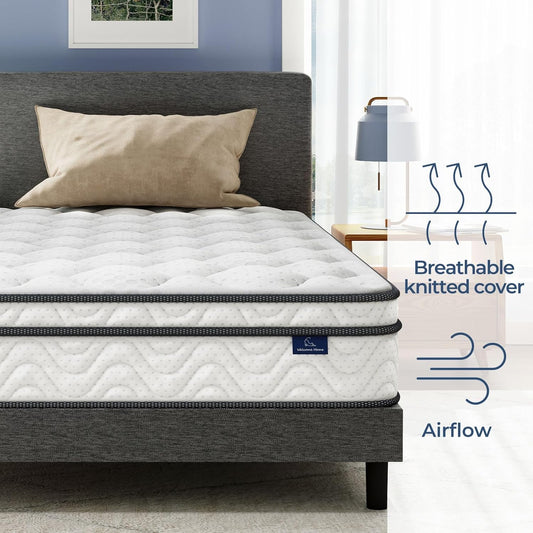 10 Inch Hybrid Mattress in a Box with Memory Foam