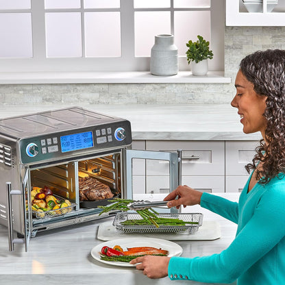 Emeril Dual Zone 360 Air Fryer Oven Combo with French Door