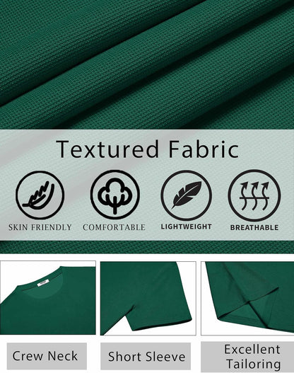 T Shirt Short Sleeve Crew Neck T-Shirt Casual Summer Basic Tee Shirts