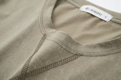 Men's T-Shirts Premium Cotton Crew Neck Tees