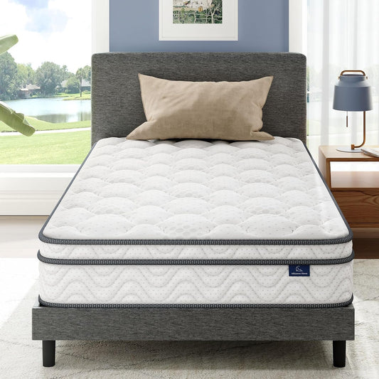 10 Inch Hybrid Mattress in a Box with Memory Foam
