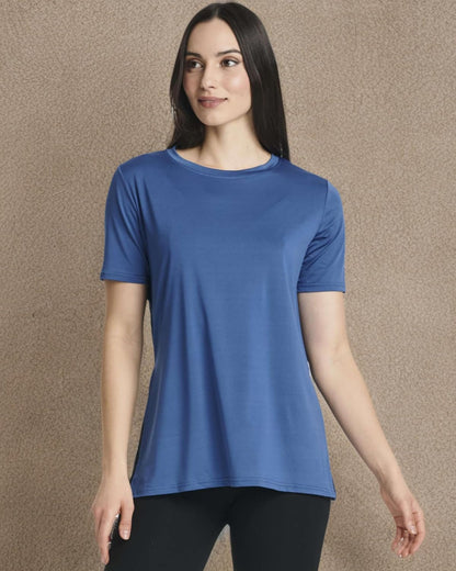Real Essentials 5 Pack: Women's Short Sleeve Active Workout T-Shirts