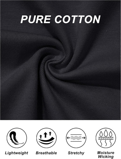 Women's Cotton T-Shirts Short-Sleeve Shirts Crew-Neck Tops