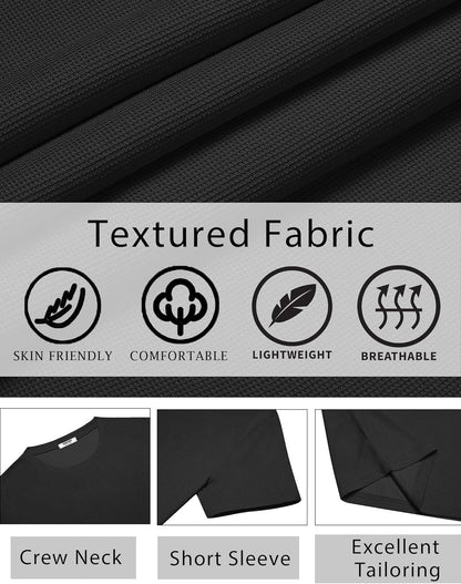 T Shirt Short Sleeve Crew Neck T-Shirt Casual Summer Basic Tee Shirts