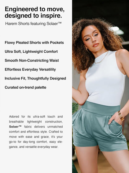 Women’s Shorts with Pockets  Ultra Soft Stretch