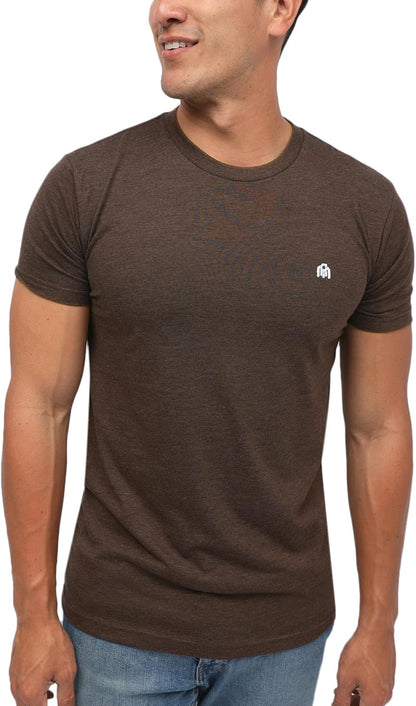Mens T Shirt Packs - Short Sleeve Crew Neck Soft Fitted Tee