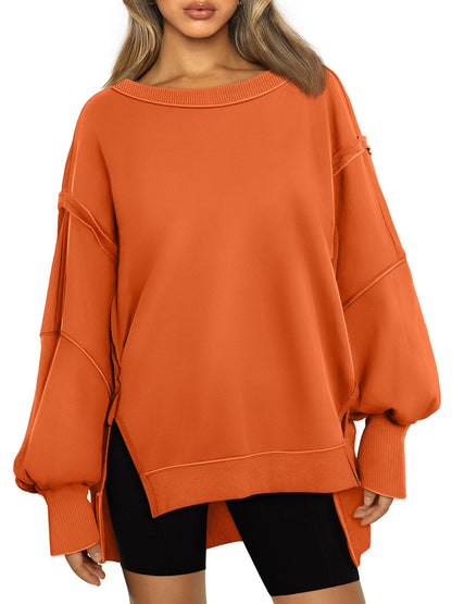 Womens Oversized Sweatshirts Hoodies Crewneck Shirts Fall Outfits
