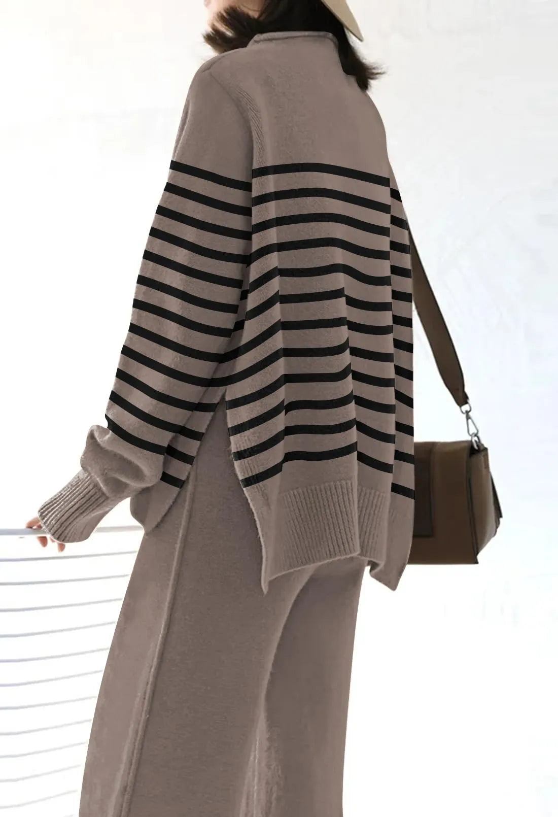 Womens 2 Piece Outfit Set Long Sleeve