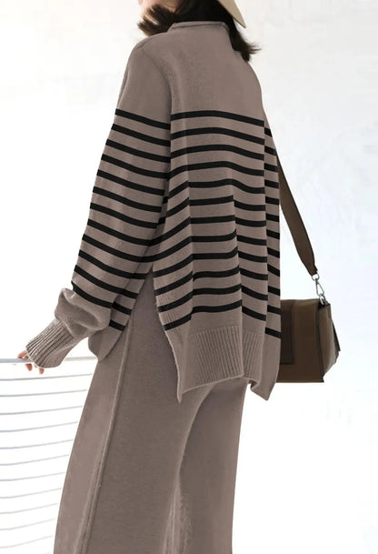 Womens 2 Piece Outfit Set Long Sleeve